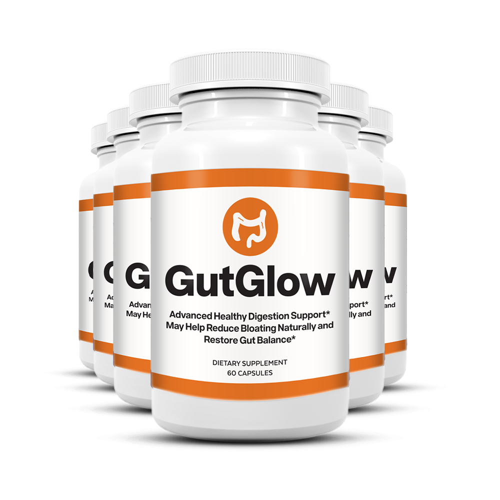 6 GutGlow Bottles